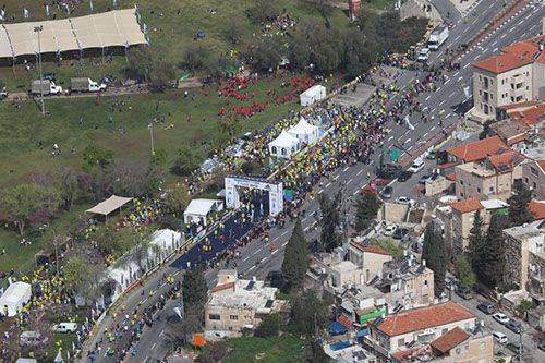 MARATONA DI GERUSALEMME 2011